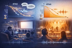 تاثیر RT60 بر کیفیت صدا